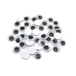 OLHO MOVEL 8MM COM 100 UNIDADES