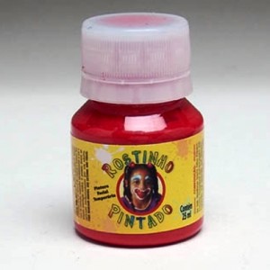PINTURA FACIAL VERMELHO 35ML