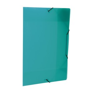 PASTA PLÁSTICA OFÍCIO VERDE COM ELÁSTICO 0233 TOP LINE DELLO