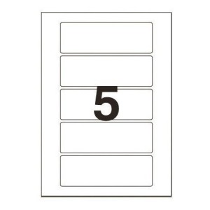 ETIQUETA A5Q-35105 C/60 UNIDADES MAXPRINT