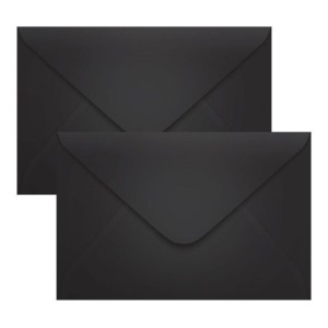 ENVELOPE CONVITE 160x235 80G LOS ANGELES PRETO C/20 UNIDADES SCRITY/FORONI