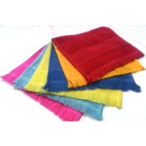 TOALHA DE MÃO SOCIAL 22x32 LISA PARA BORDAR CORES KN