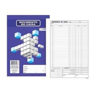 LIVRO MOVIMENTO DO CAIXA 50X2 SIDGRAPH