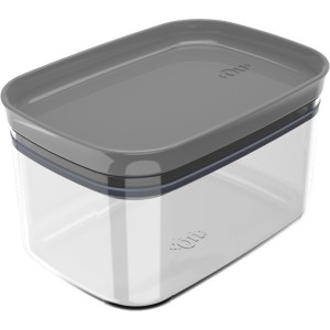 ORGANIZADOR ACRÍLICO HERMÉTICO 0,65L 10,5x15x8,5CM OB500 OU