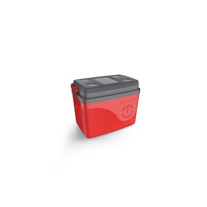 CAIXA TÉRMICA PLÁSTICO E EPS 7,5LTS VERMELHA FLORIPA 71110 UNITERMI