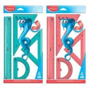 KIT GEOMETRIA 4 PÇS FLEX PULSE TWIST 981722 MAPED