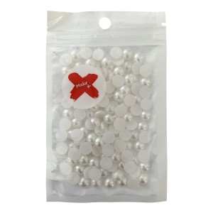 MEIA PEROLA 08MM 17G 4212 BRANCA 4212 MAKE