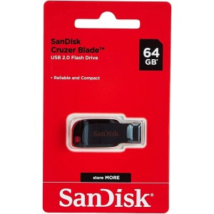PEN DRIVE 64GB Z50 CRUZER BLADE SANDISK