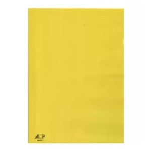 PASTA EM L A4 AMARELA COM 10 UNIDADES ACP