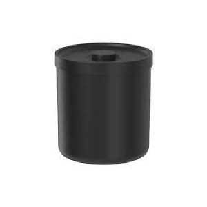 LIXEIRA DE PLÁSTICO COM TAMPA 6 LITROS BOLD PRETA OU