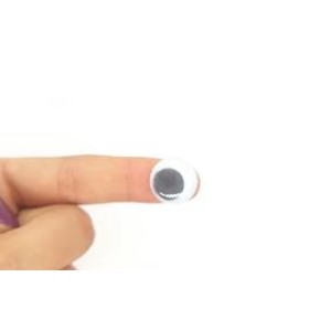 OLHO MÓVEL 15MM COM 100 UNIDADES