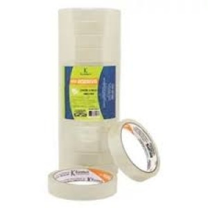 ROLO DE FITA ADESIVA TRANSPARENTE 18 MM x 50 M KORETECH