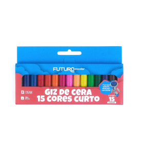 GIZ DE CERA CURTO 15 CORES FUTURO