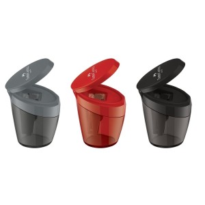 APONTADOR 1 FURO COM DEPÓSITO ELIPSE FABER CASTELL