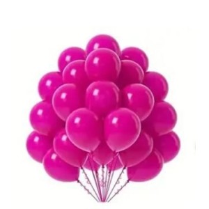 BALÃO BEXIGA Nº 08 PINK C/50 UNIDADES HAPPY DAY