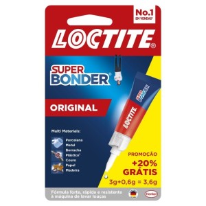 COLA SUPER BONDER 6G PRECISÃO LOCTITE HENKEL