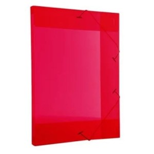 PASTA PLÁSTICA OFÍCIO VERMELHA COM ELÁSTICO LB20 0234 TOP LINE DELLO