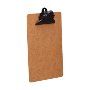 PRANCHETA 1/2 OFICIO EUCATEX COM PRENDEDOR PLÁSTICO REF.5032 CARBRINK