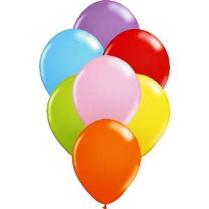 BALÃO Nº 09 CORES SORTIDAS COM 50 UNIDADES HAPPY DAY